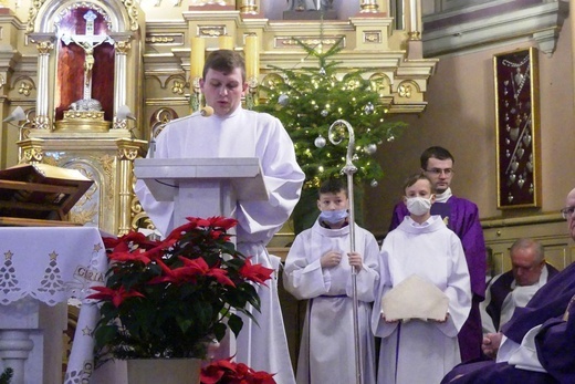 Uroczystości pogrzebowe ks. prał. Feliksa Formasa w Hecznarowicach
