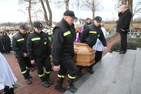 Uroczystości pogrzebowe ks. prał. Feliksa Formasa w Hecznarowicach.