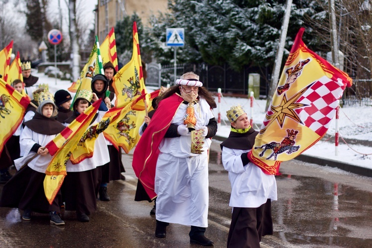 Miłakowo. Orszak Trzech Króli