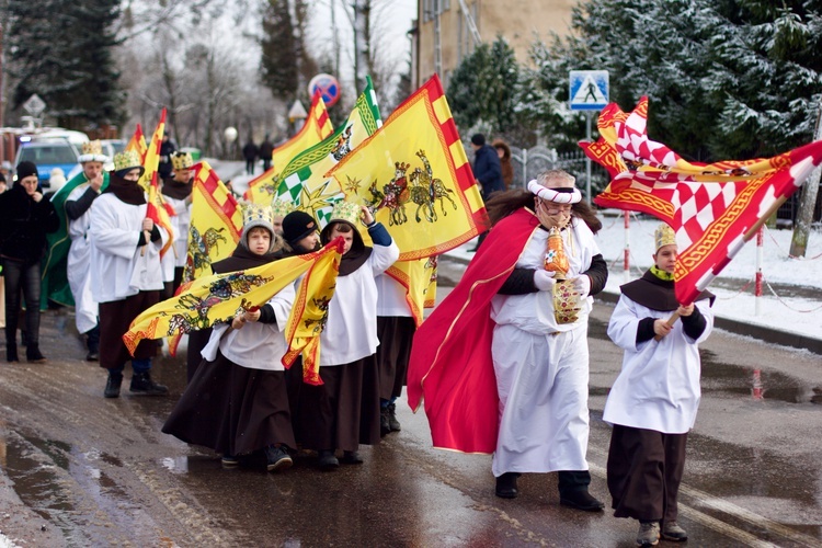 Miłakowo. Orszak Trzech Króli