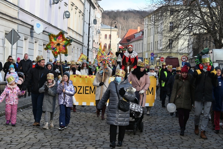 Orszak Trzech Króli 2022 w Wałbrzychu