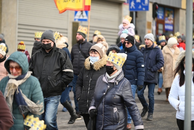 Orszak Trzech Króli 2022 w Wałbrzychu
