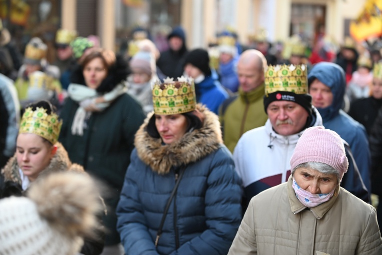 Orszak Trzech Króli 2022 w Wałbrzychu