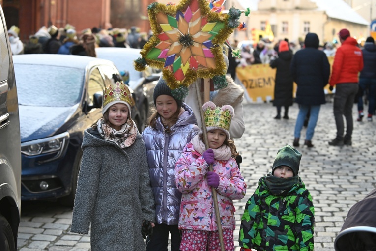 Orszak Trzech Króli 2022 w Wałbrzychu