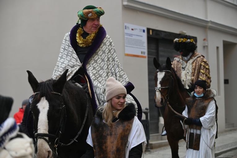 Orszak Trzech Króli 2022 w Wałbrzychu