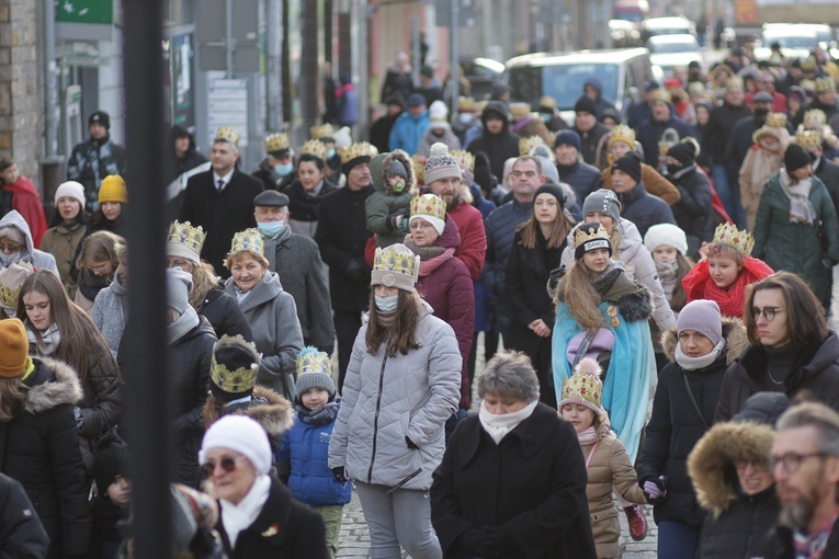Orszak Trzech Króli 2022 w Ząbkowicach Śl.