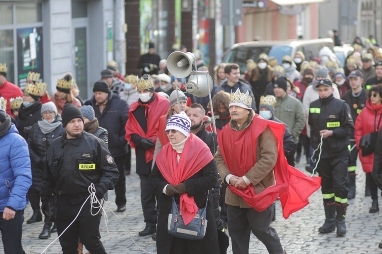 Orszak Trzech Króli 2022 w Ząbkowicach Śl.