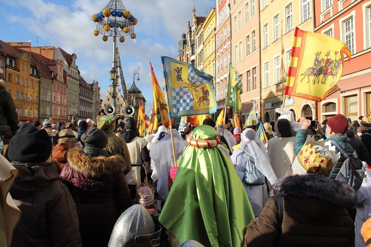 Orszak Trzech Króli 2022 we Wrocławiu