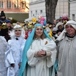 Uliczne jasełka w Winnym Grodzie