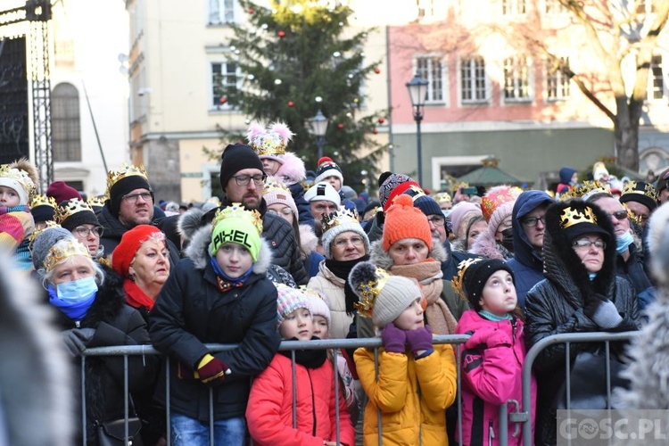 Uliczne jasełka w Winnym Grodzie