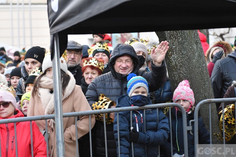 Uliczne jasełka w Winnym Grodzie