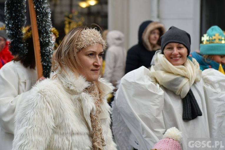 Uliczne jasełka w Winnym Grodzie