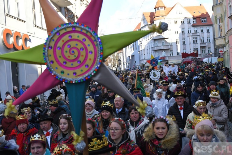 Uliczne jasełka w Winnym Grodzie