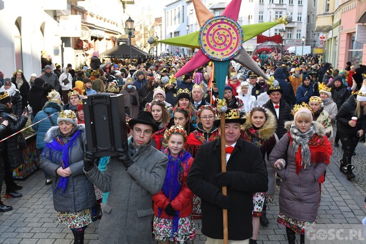 Uliczne jasełka w Winnym Grodzie