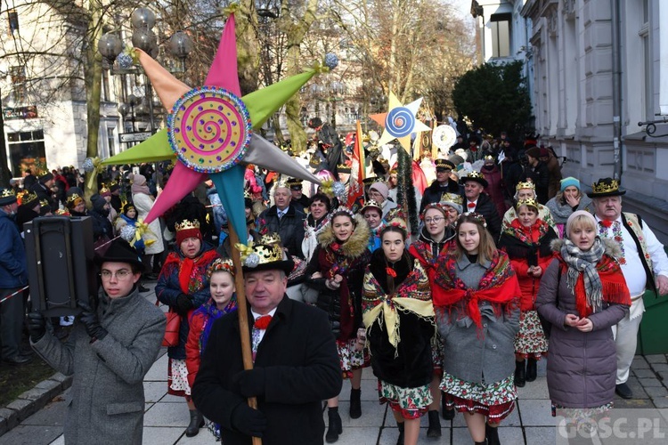 Uliczne jasełka w Winnym Grodzie