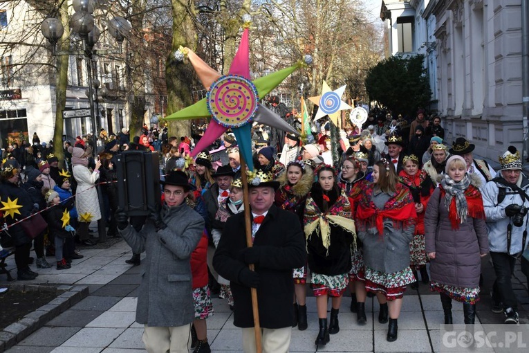 Uliczne jasełka w Winnym Grodzie