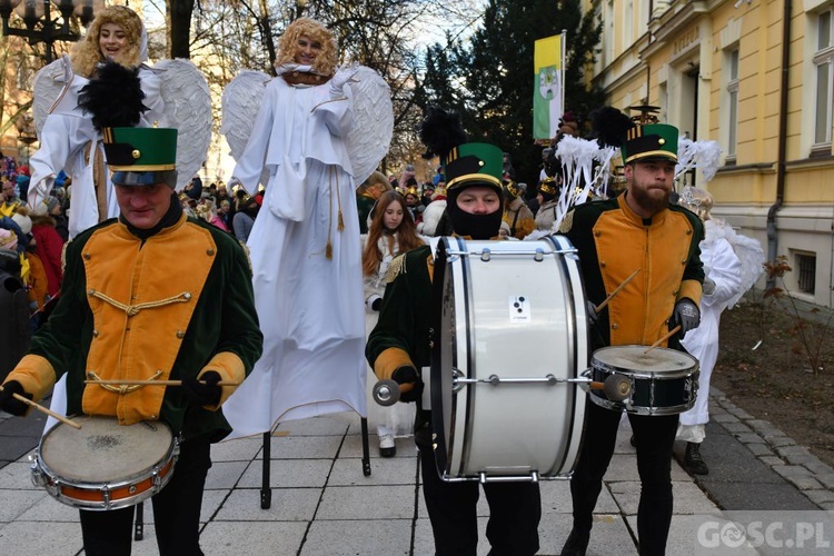 Uliczne jasełka w Winnym Grodzie