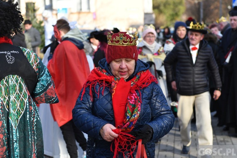 Uliczne jasełka w Winnym Grodzie