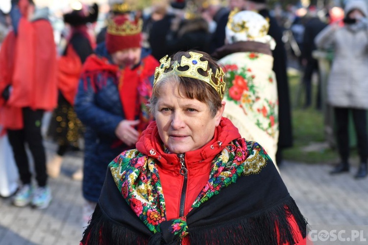 Uliczne jasełka w Winnym Grodzie