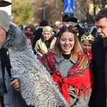 Uliczne jasełka w Winnym Grodzie