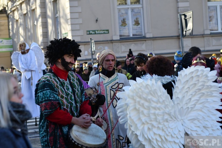 Uliczne jasełka w Winnym Grodzie