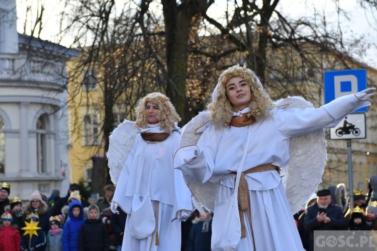 Uliczne jasełka w Winnym Grodzie