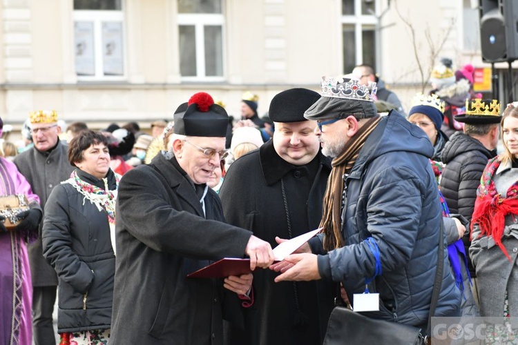 Uliczne jasełka w Winnym Grodzie