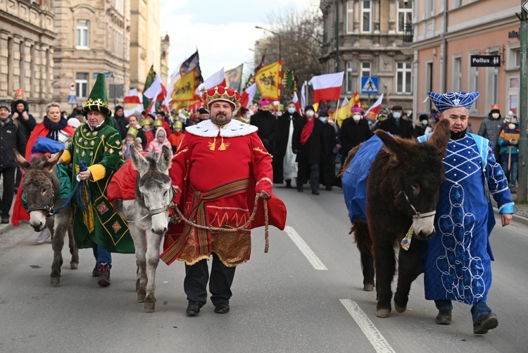 Orszak Trzech Króli 2022 w Świdnicy