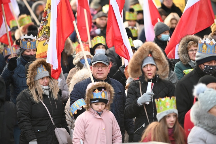 Orszak Trzech Króli 2022 w Świdnicy