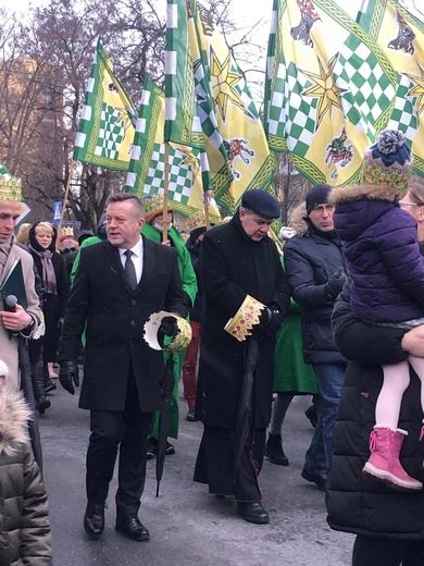 Orszak Trzeck Króli w Żyrardowie