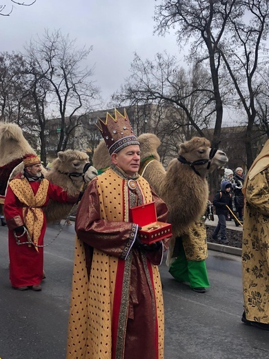 Orszak Trzeck Króli w Żyrardowie
