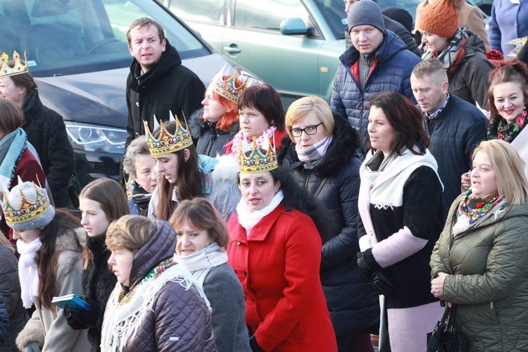 Orszak Trzech Króli w Trzcianie k. Bochni