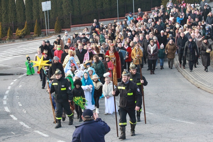 Orszak Trzech Króli w Trzcianie k. Bochni