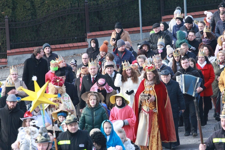 Orszak Trzech Króli w Trzcianie k. Bochni