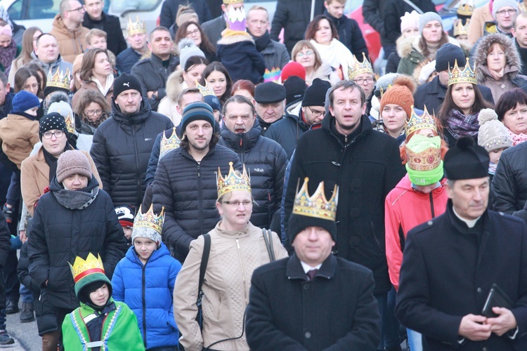 Orszak Trzech Króli w Trzcianie k. Bochni