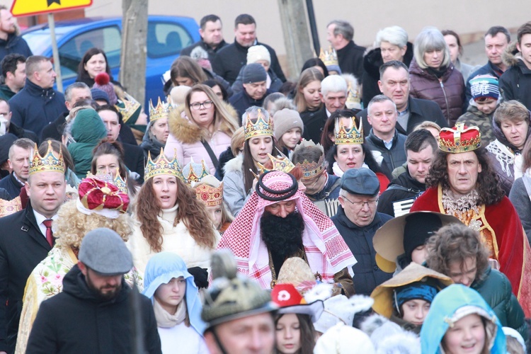 Orszak Trzech Króli w Trzcianie k. Bochni