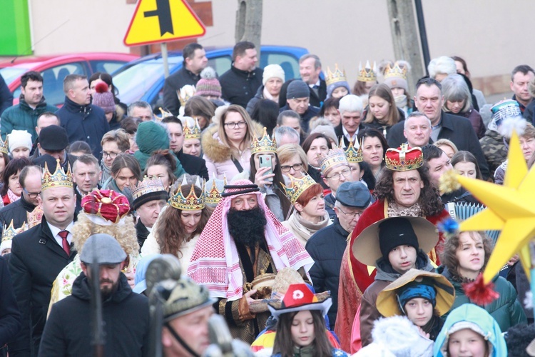 Orszak Trzech Króli w Trzcianie k. Bochni