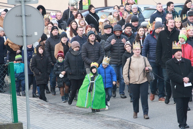 Orszak Trzech Króli w Trzcianie k. Bochni