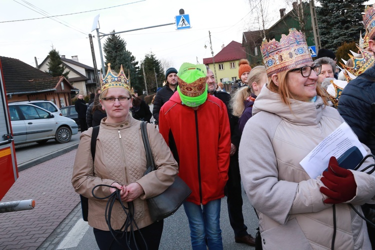 Orszak Trzech Króli w Trzcianie k. Bochni