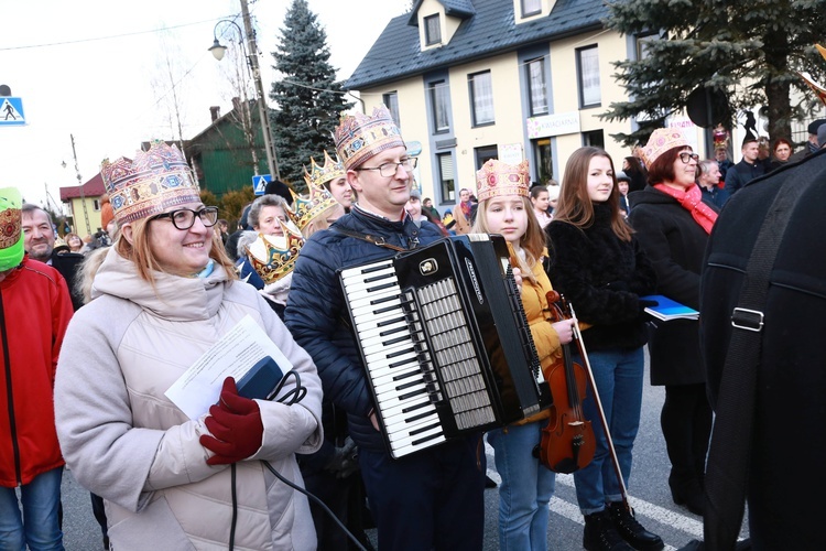 Orszak Trzech Króli w Trzcianie k. Bochni