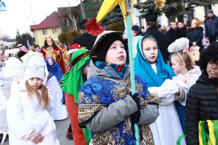 Orszak Trzech Króli w Trzcianie k. Bochni