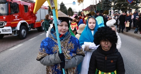 Orszak Trzech Króli w Trzcianie k. Bochni