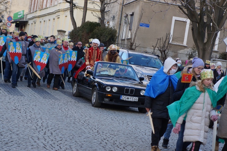 Orszak Trzech Króli 2022 w Strzegomiu
