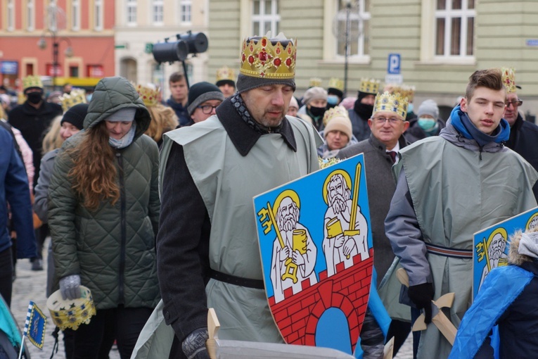 Orszak Trzech Króli 2022 w Strzegomiu