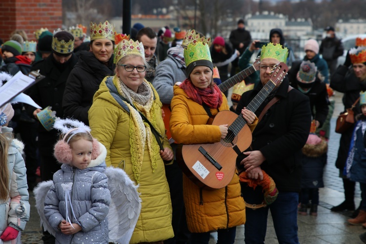 Orszak Trzech Króli w sanktuarium św. Jana Pawła II