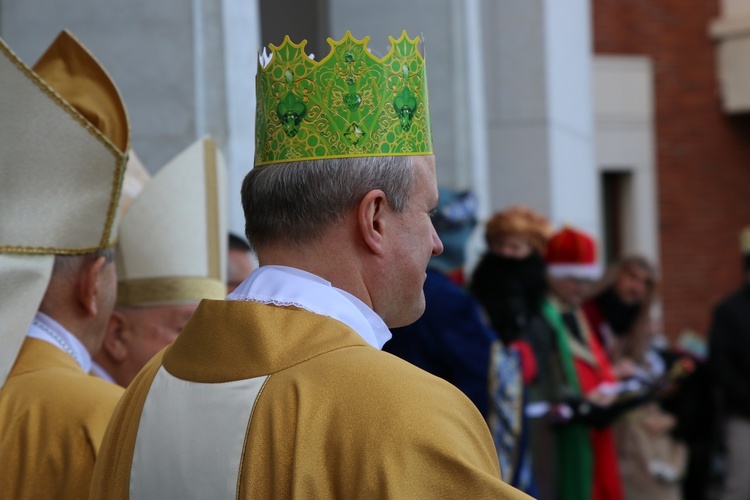 Orszak Trzech Króli w sanktuarium św. Jana Pawła II