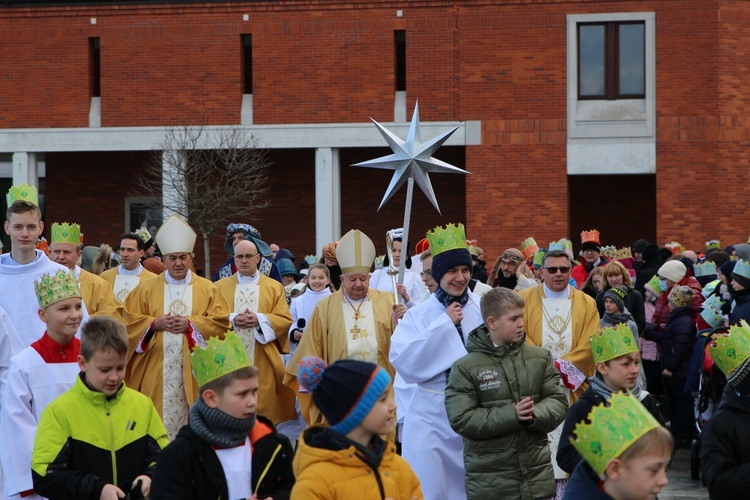 Orszak Trzech Króli w sanktuarium św. Jana Pawła II