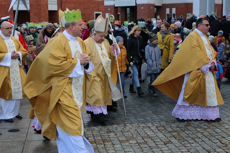 Orszak Trzech Króli w sanktuarium św. Jana Pawła II