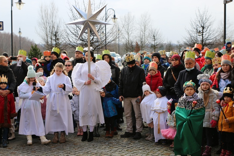 Orszak Trzech Króli w sanktuarium św. Jana Pawła II