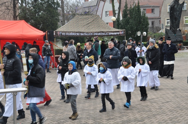 Orszak Trzech Króli 2022 w Oleśnicy